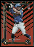 Caleb Durbin 2025 Topps Update Halloween Orange and Black RC #US59