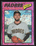 Robert Suarez 2026 Topps Heritage Chrome Pink Sparkle Refractor #174
