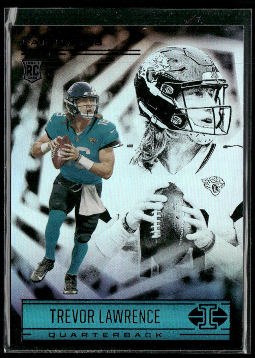 Trevor Lawrence 2021 Panini Illusions RC #59 Jacksonville Jaguars