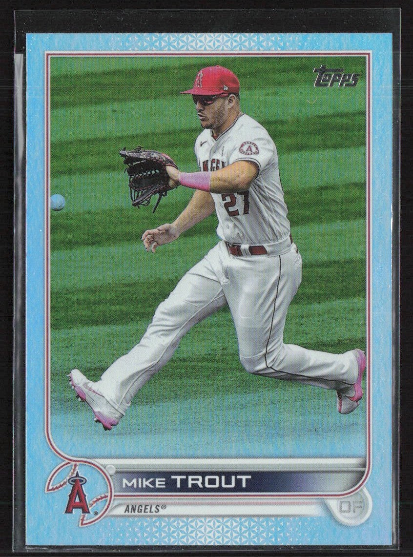 Mike Trout 2022 Topps Rainbow Foil #27 Los Angeles Angels