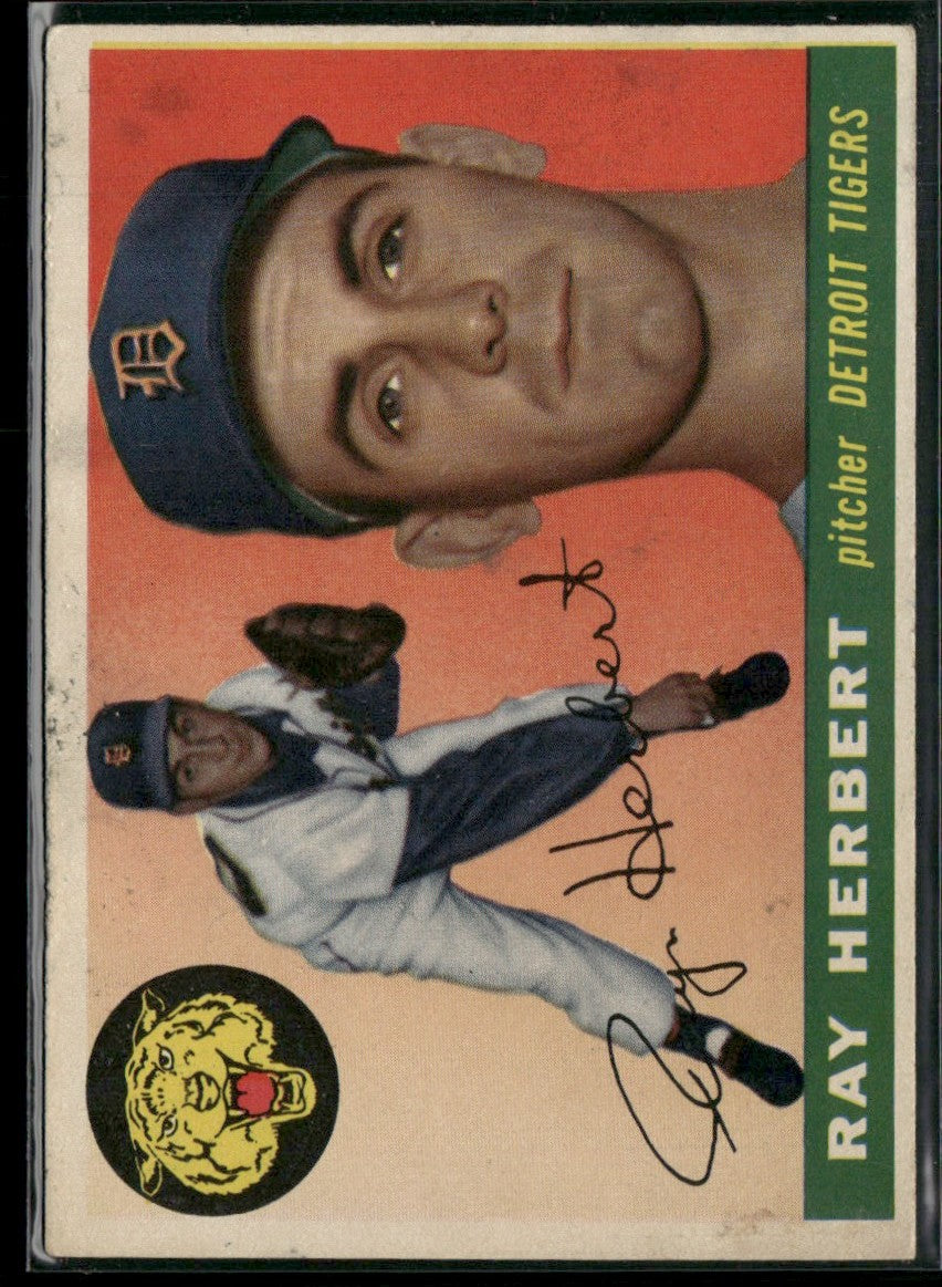 Ray Herbert 1955 Topps #138 Detroit Tigers