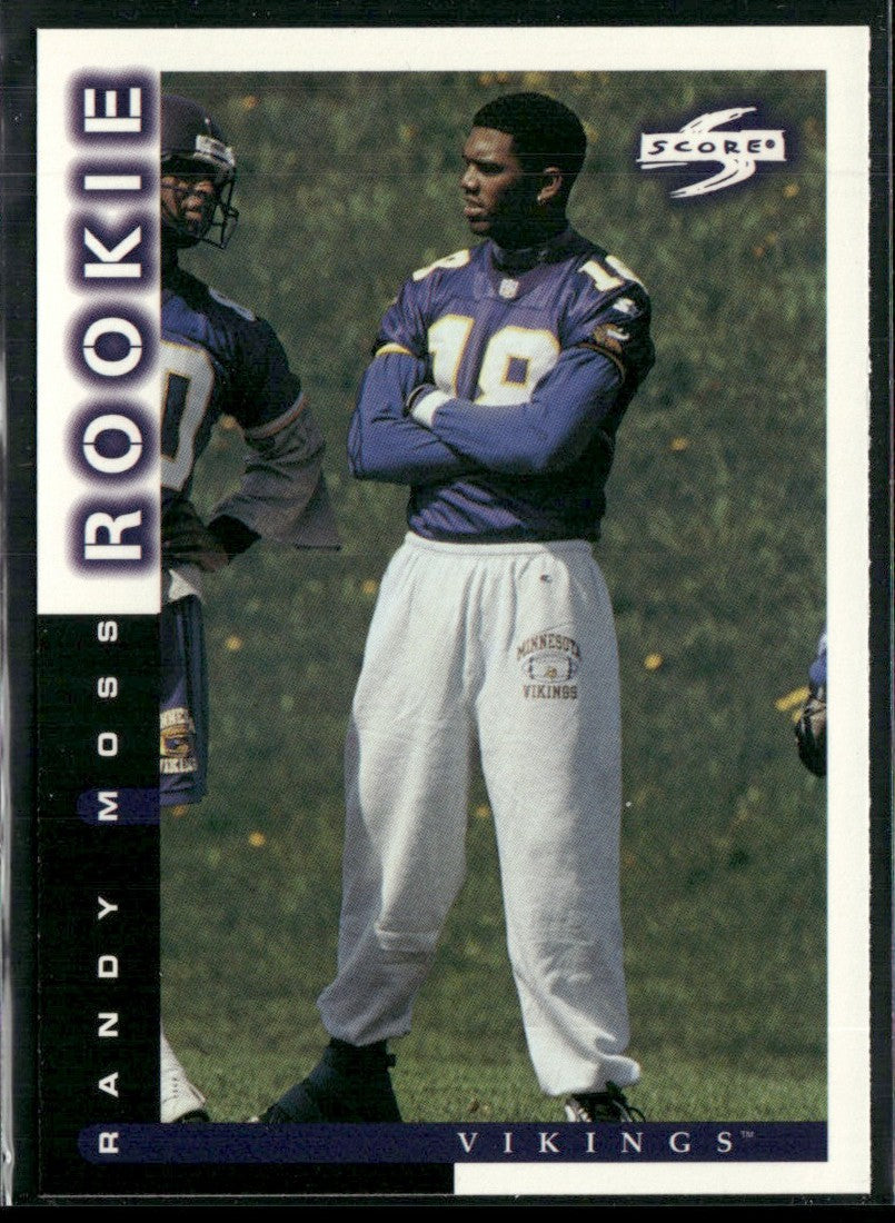 Randy Moss 1998 Score RC #235 Minnesota Vikings