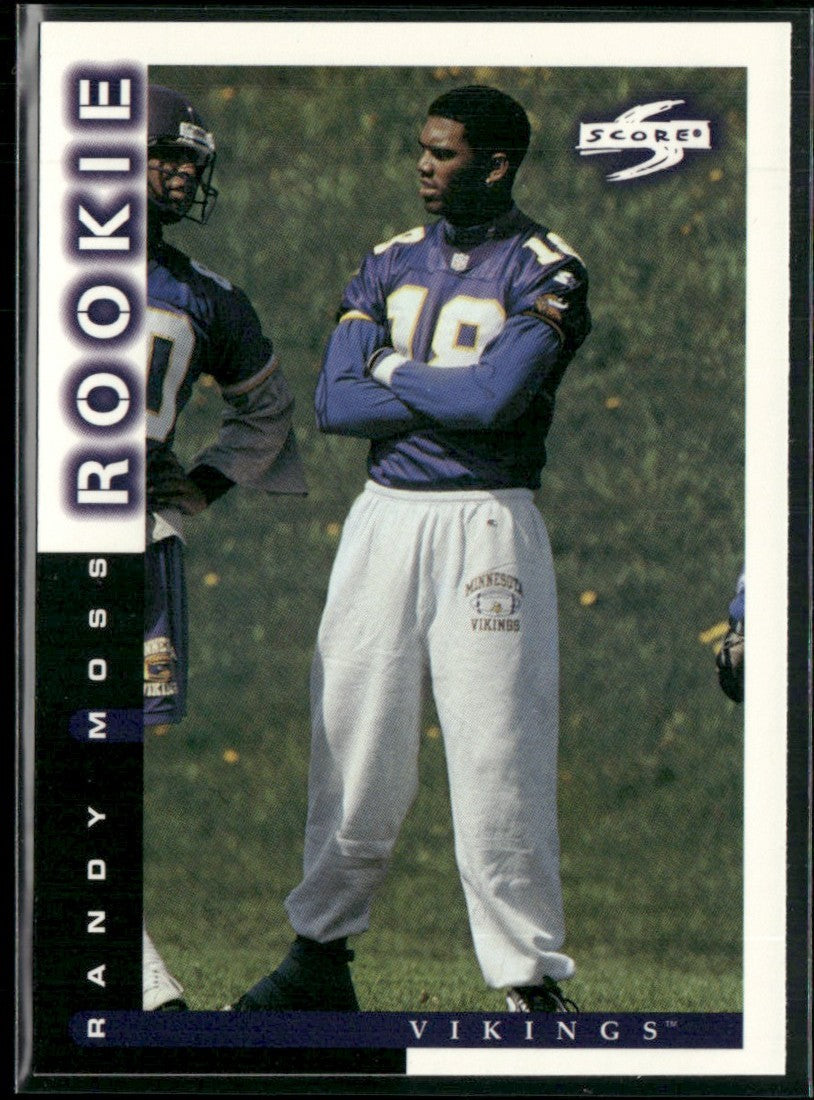 Randy Moss 1998 Score RC #235 Minnesota Vikings