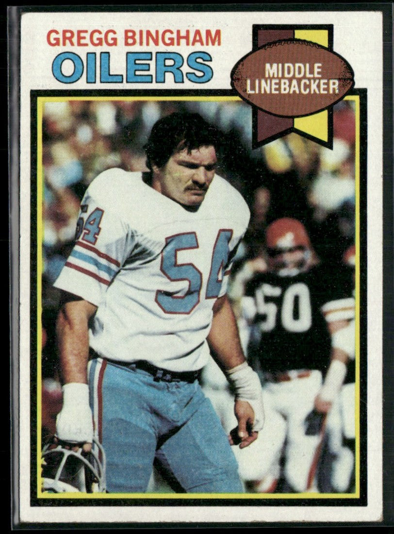 Gregg Bingham 1979 Topps #67 Houston Oilers