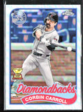 Corbin Carroll 2024 Topps Chrome 1989 Design #89CU-17 Arizona Diamondbacks