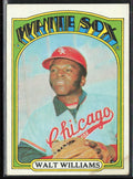 Walt Williams 1972 Topps #15 Chicago White Sox