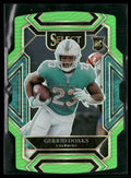 Gerrid Doaks 2021 Panini Select Club Neon Green Prizm Die-Cut RC /349 #300