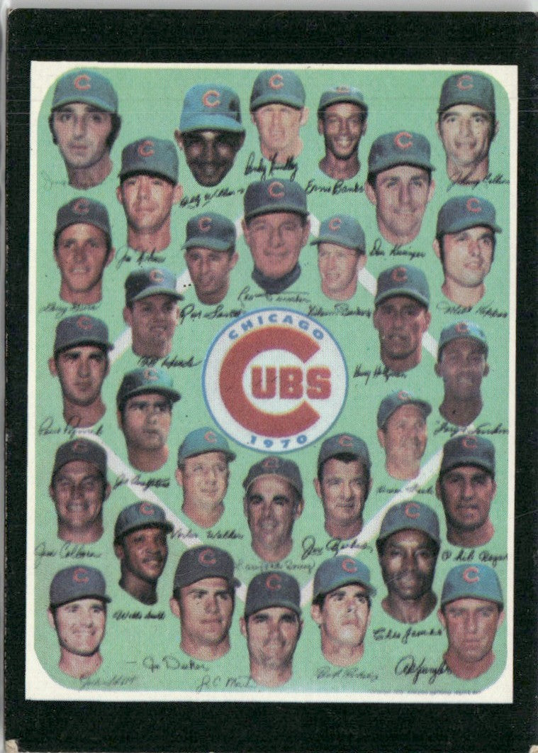 Chicago Cubs 1971 Topps #502 Chicago Cubs
