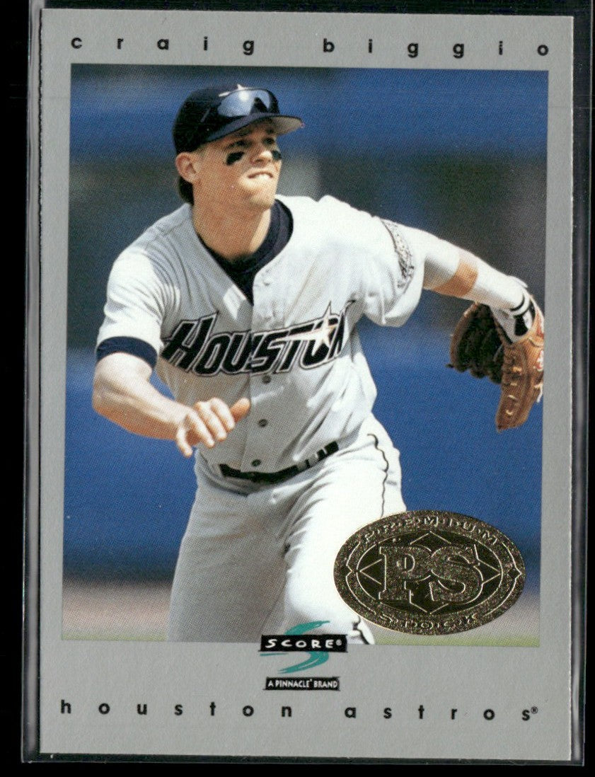 Craig Biggio 1997 Score Premium Stock #235 Houston Astros