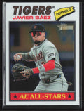 Javier Baez 2026 Topps Heritage Chrome #107 Detroit Tigers