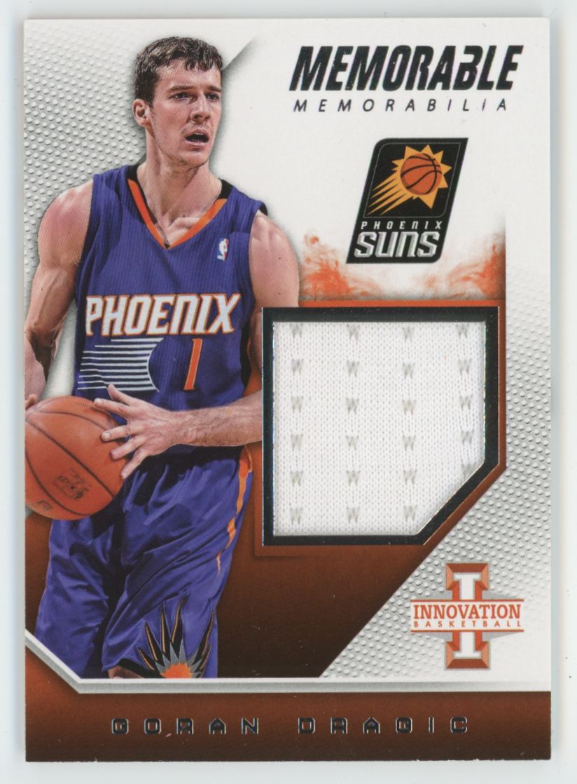Goran Dragic 2013 Panini Innovation Memorable Memorabilia /175 Jersey #50
