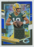 Jordan Love 2023 Donruss Optic Threads Blue Hyper RC Jersey #DT-JL