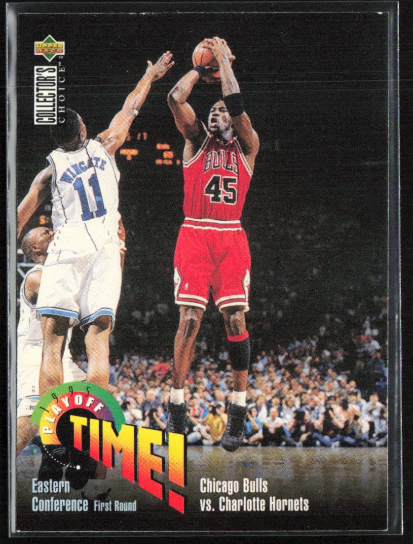 Michael Jordan 1995 Upper Deck Collector's Choice #353 Chicago Bulls