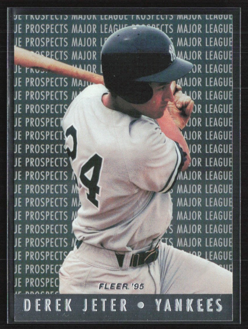 Derek Jeter 1995 Fleer Major League Prospects #7 New York Yankees