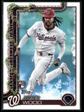 James Wood 2025 Topps Holiday RC #H94 Washington Nationals