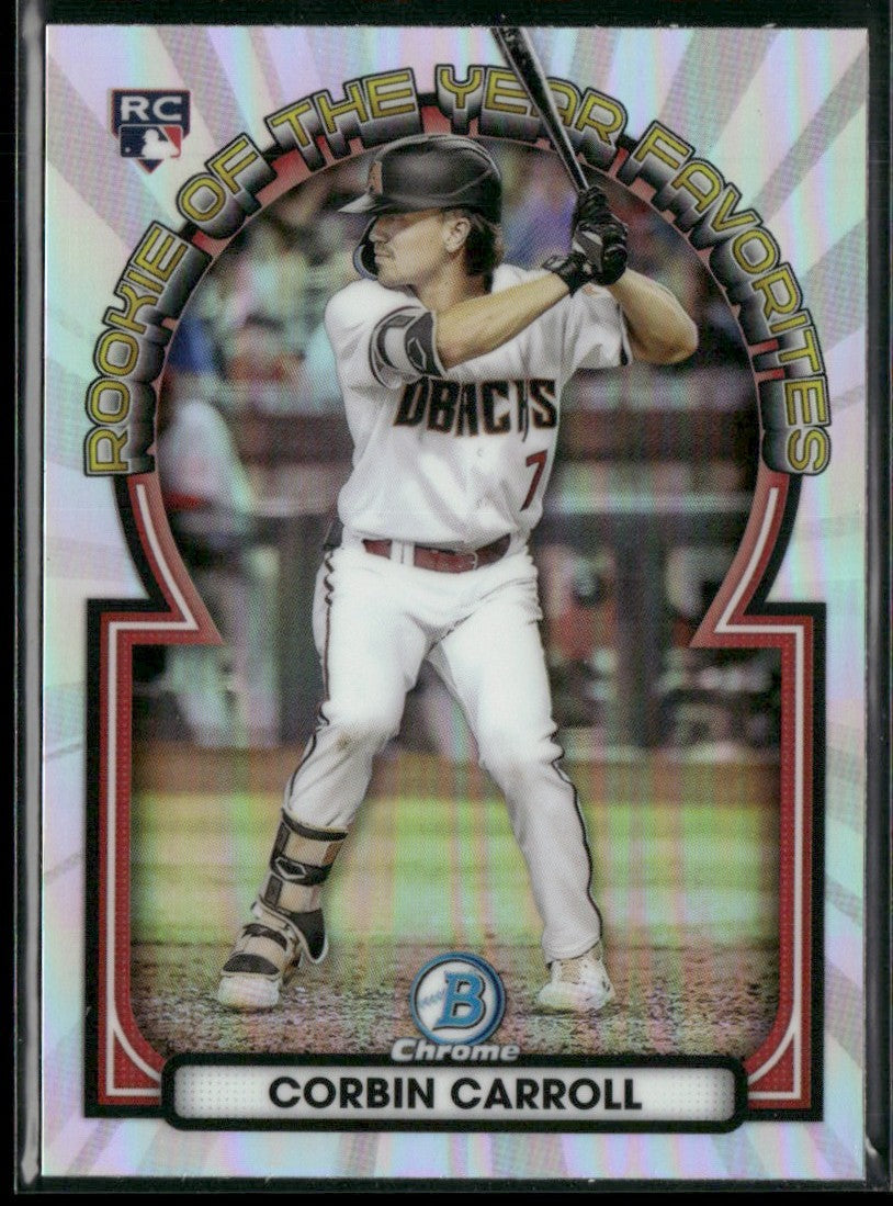 Corbin Carroll 2023 Bowman Rookie of the Year Favorites RC #ROYF-1
