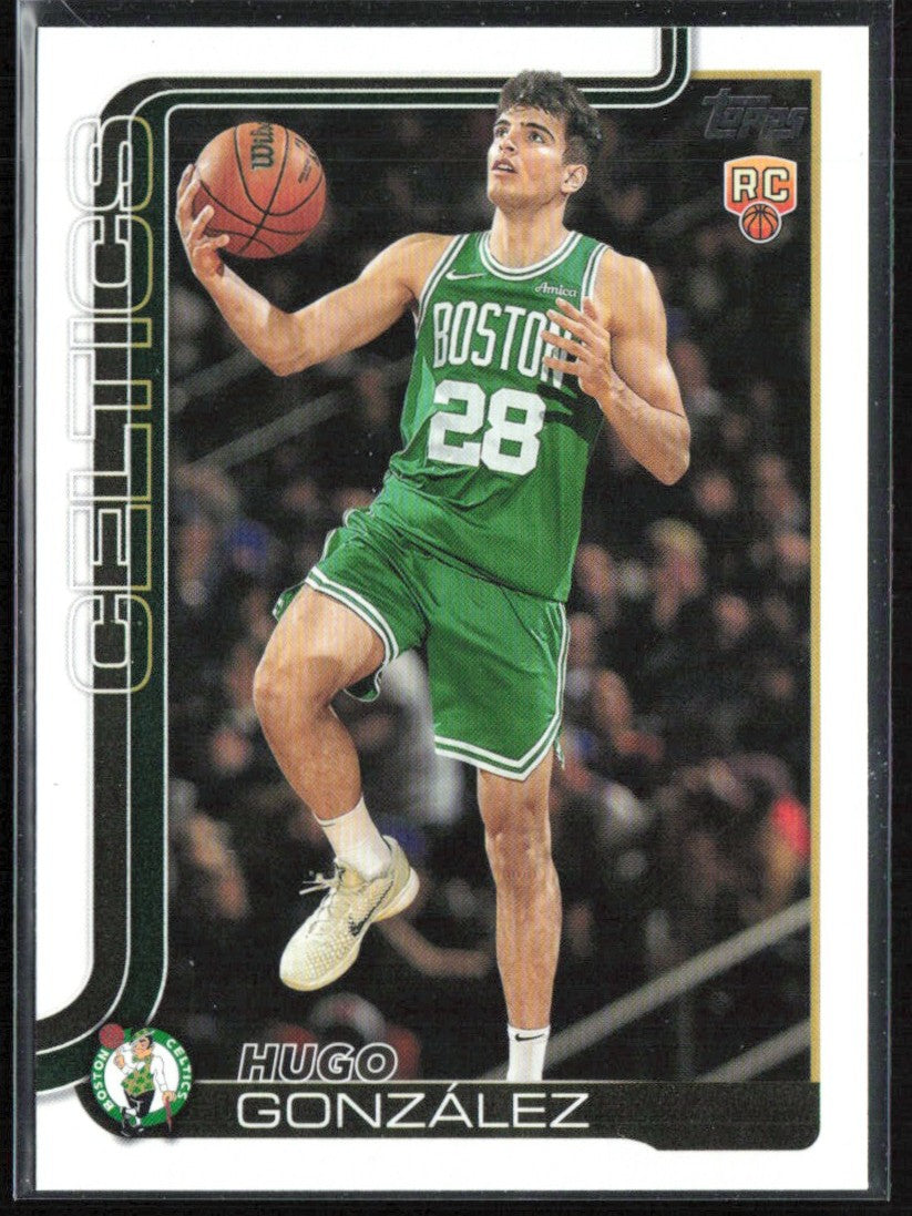 Hugo Gonzalez 2025 Topps RC #228 Boston Celtics