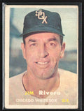 Jim Rivera 1957 Topps #107 Chicago White Sox
