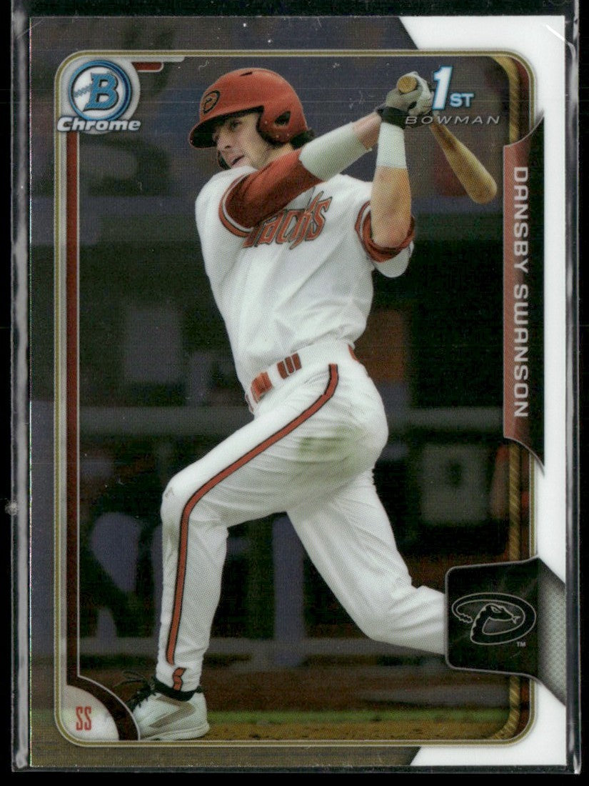 Dansby Swanson 2015 Bowman Draft Picks & Prospects Chrome 1st #1