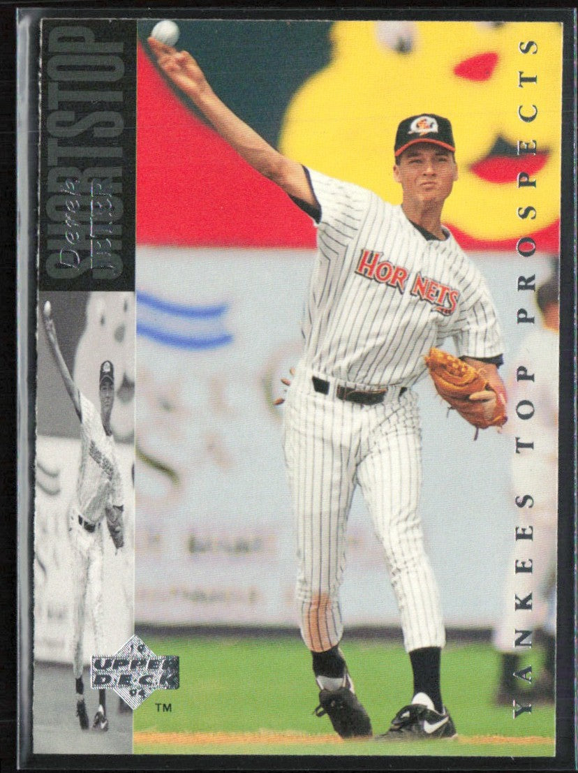 Derek Jeter 1994 Upper Deck Minors #185 Greensboro Hornets
