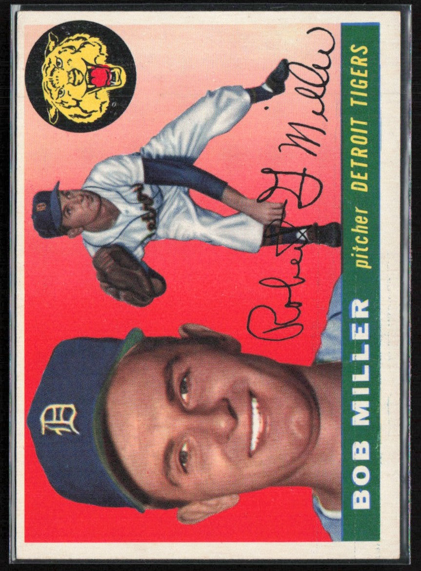 Bob Miller 1955 Topps #9 Detroit Tigers
