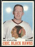 Pat Stapleton 1970 Topps #17 Chicago Blackhawks