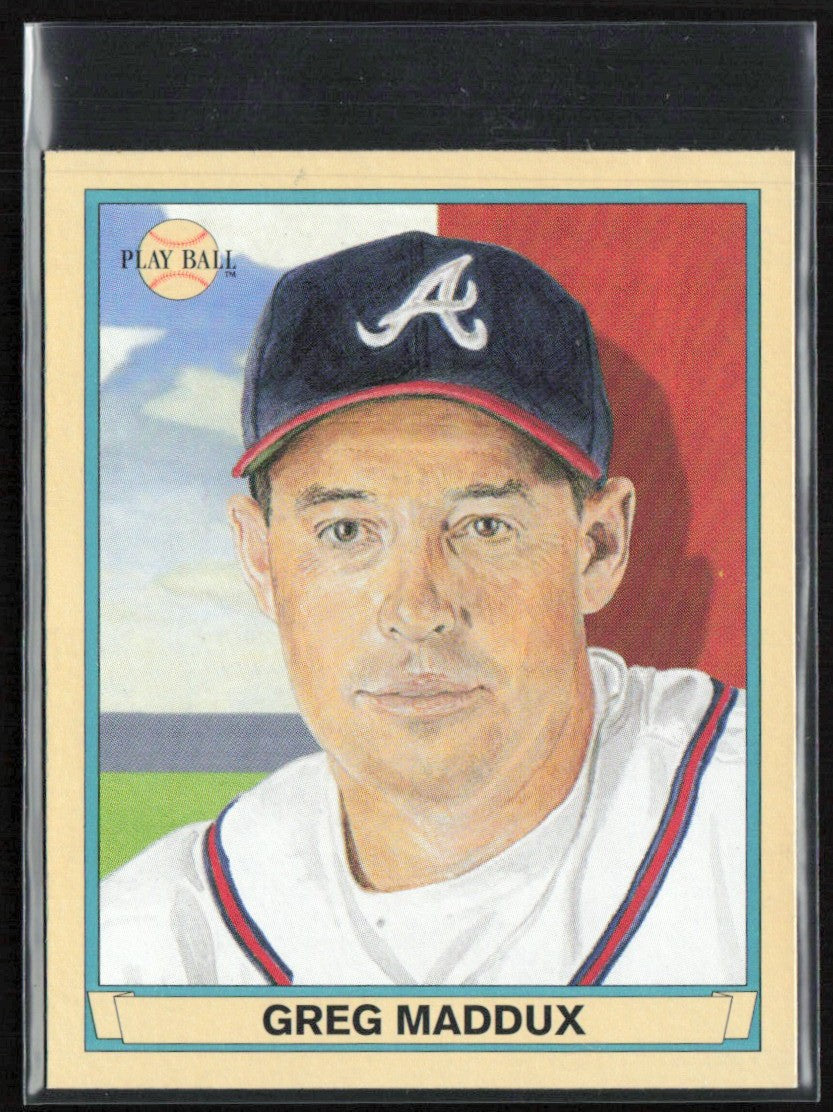 Greg Maddux 2003 Upper Deck Play Ball Mini #8 Atlanta Braves