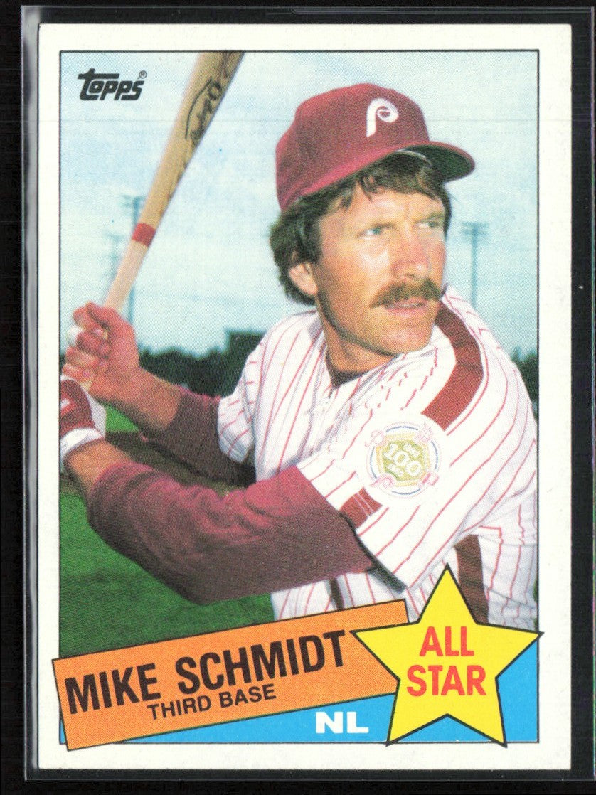 Mike Schmidt 1985 Topps All-Star #714 Philadelphia Phillies