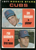 Roe Skidmore Jim Dunegan 1971 Topps RC #121 Chicago Cubs