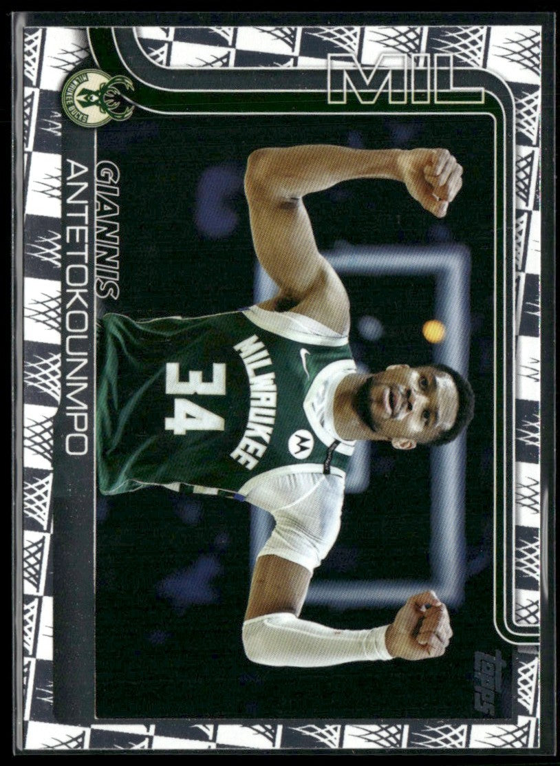 Giannis Antetokounmpo 2025 Topps Season Tip Off #54 Milwaukee Bucks