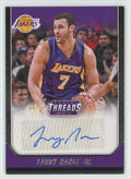 Larry Nance Jr. 2016 Panini Threads Autographs AUTO #9 Los Angeles Lakers