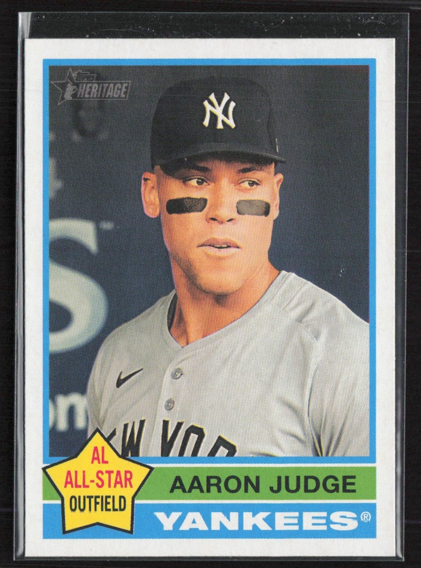 Aaron Judge 2025 Topps Heritage #380 New York Yankees