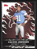 Calvin Johnson 2007 Topps Red Hot RC #2 Detroit Lions