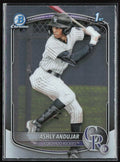 Ashly Andujar 2025 Bowman Chrome 1st #BCP-20 Colorado Rockies