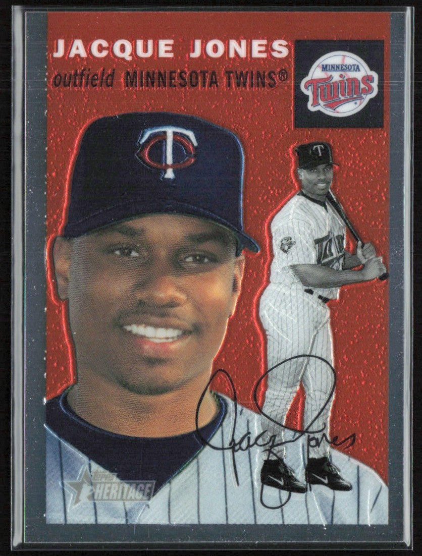 Jacque Jones 2003 Topps Heritage Chrome /1954 #THC60 Minnesota Twins