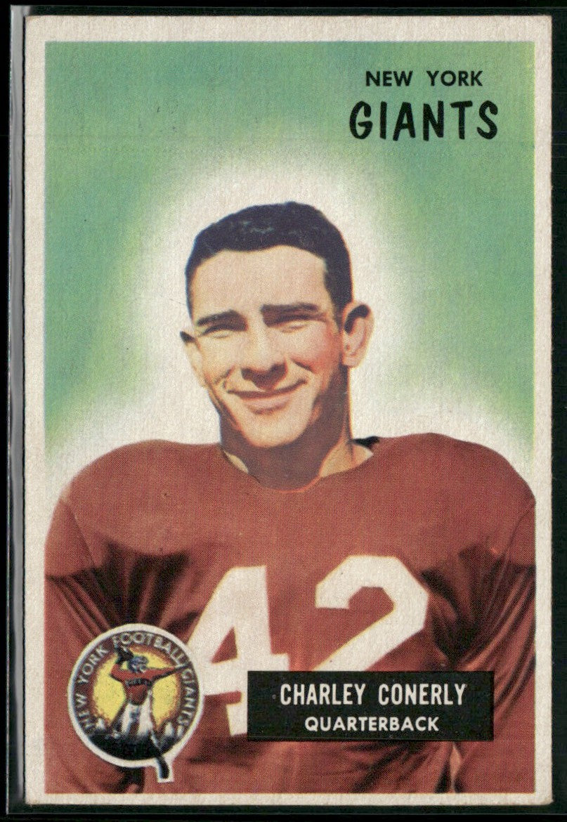 Charley Conerly 1955 Bowman #16 New York Giants