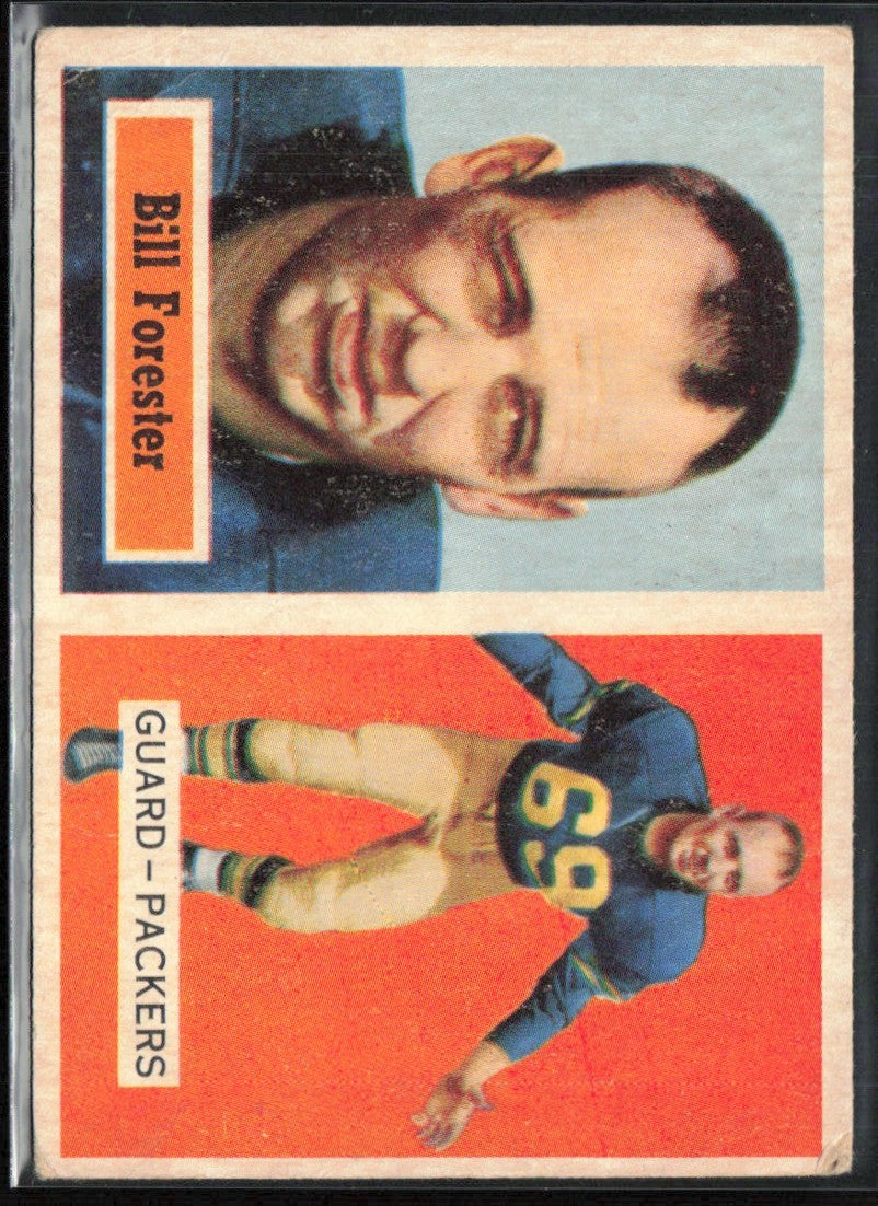 Bill Forester 1957 Topps #69 Green Bay Packers