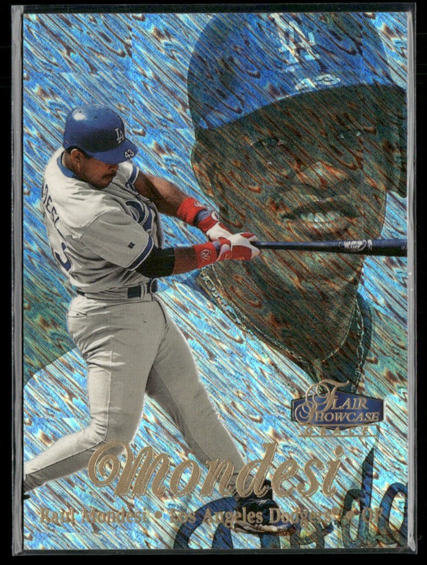 Raul Mondesi 1998 Fleer Skybox Showcase Row 1 #78 Los Angeles Dodgers