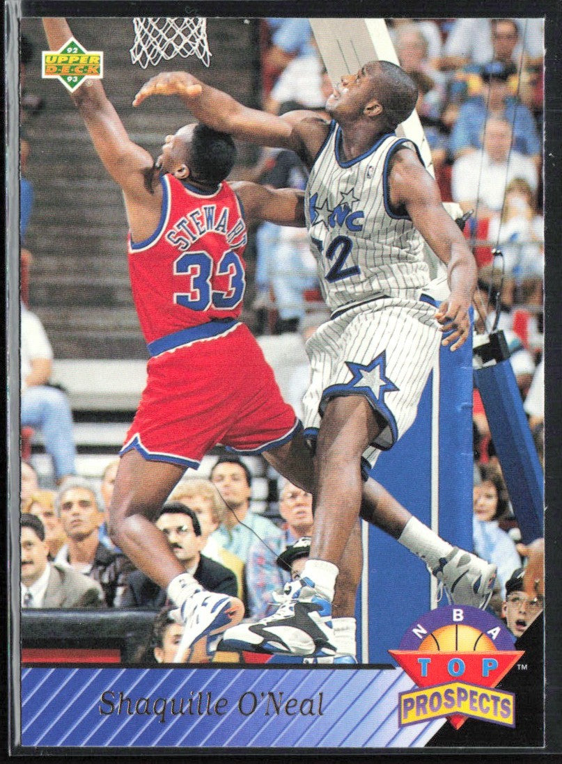 Shaquille O'Neal 1993 Upper Deck NBA Top Prospects #474 Orlando Magic