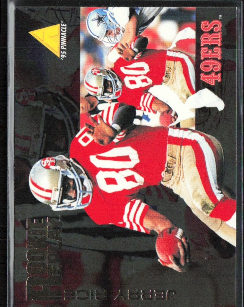 Jerry Rice 1995 Pinnacle Rookie Replay #197 San Francisco 49ers