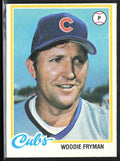Woodie Fryman 1978 Topps #585 Chicago Cubs