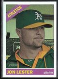 Jon Lester 2015 Topps Heritage Chrome Foil #THC-458 Oakland Athletics