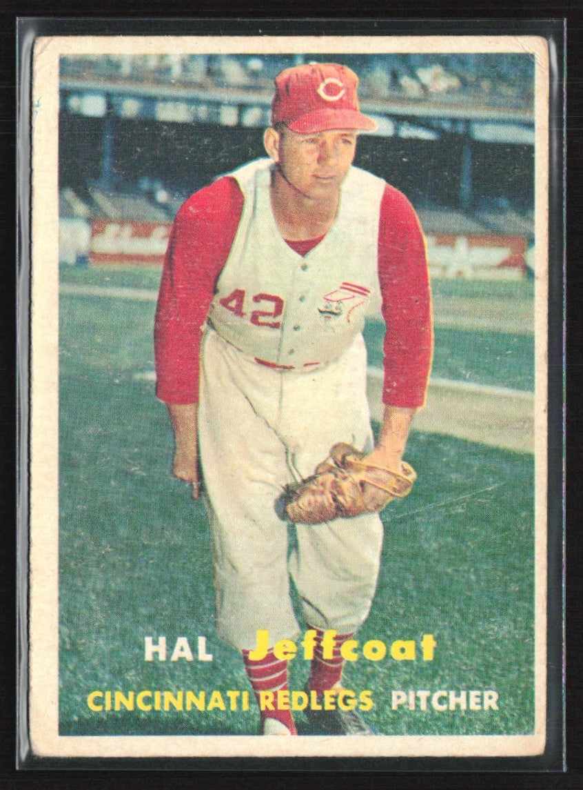 Hal Jeffcoat 1957 Topps #93 Cincinnati Reds