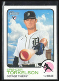 Spencer Torkelson 2022 Topps Heritage RC #531 Detroit Tigers