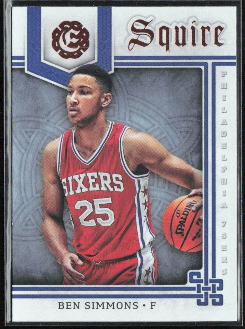 Ben Simmons 2016 Panini Excalibur Squire #3 Philadelphia 76ers
