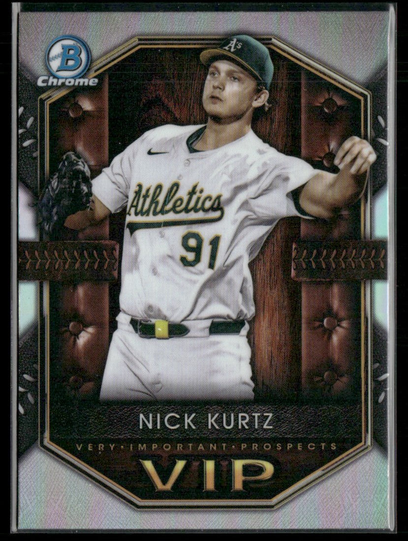 Nick Kurtz 2025 Bowman Very Important Prospects #VIP-2 Athletics