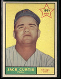 Jack Curtis 1961 Topps RC #533 Chicago Cubs