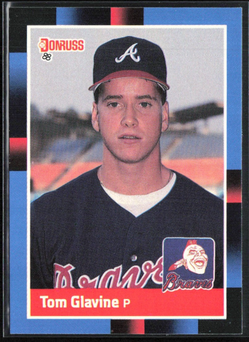 Tom Glavine 1988 Donruss RC #644 Atlanta Braves