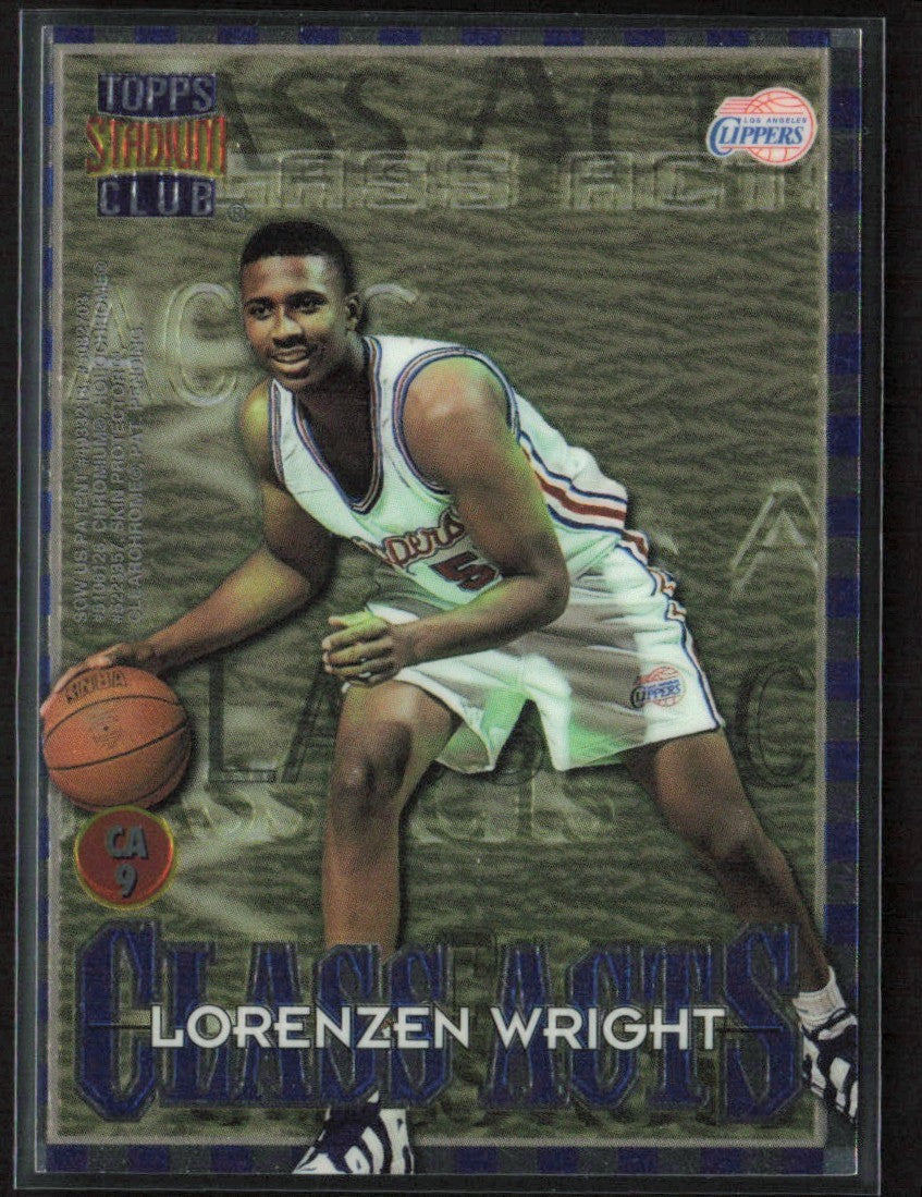 Lorenzen Wright Anfernee Hardaway 1997 Topps Stadium Club Class Acts #CA9