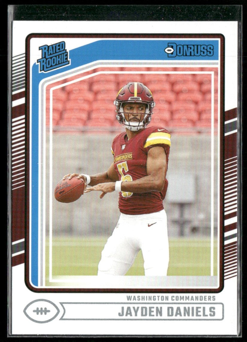 Jayden Daniels 2024 Panini Donruss RC #389 Washington Commanders